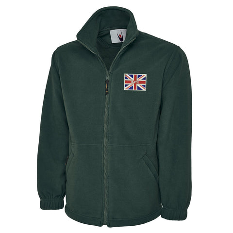 Bath Union Jack Embroidered Premium Fleece