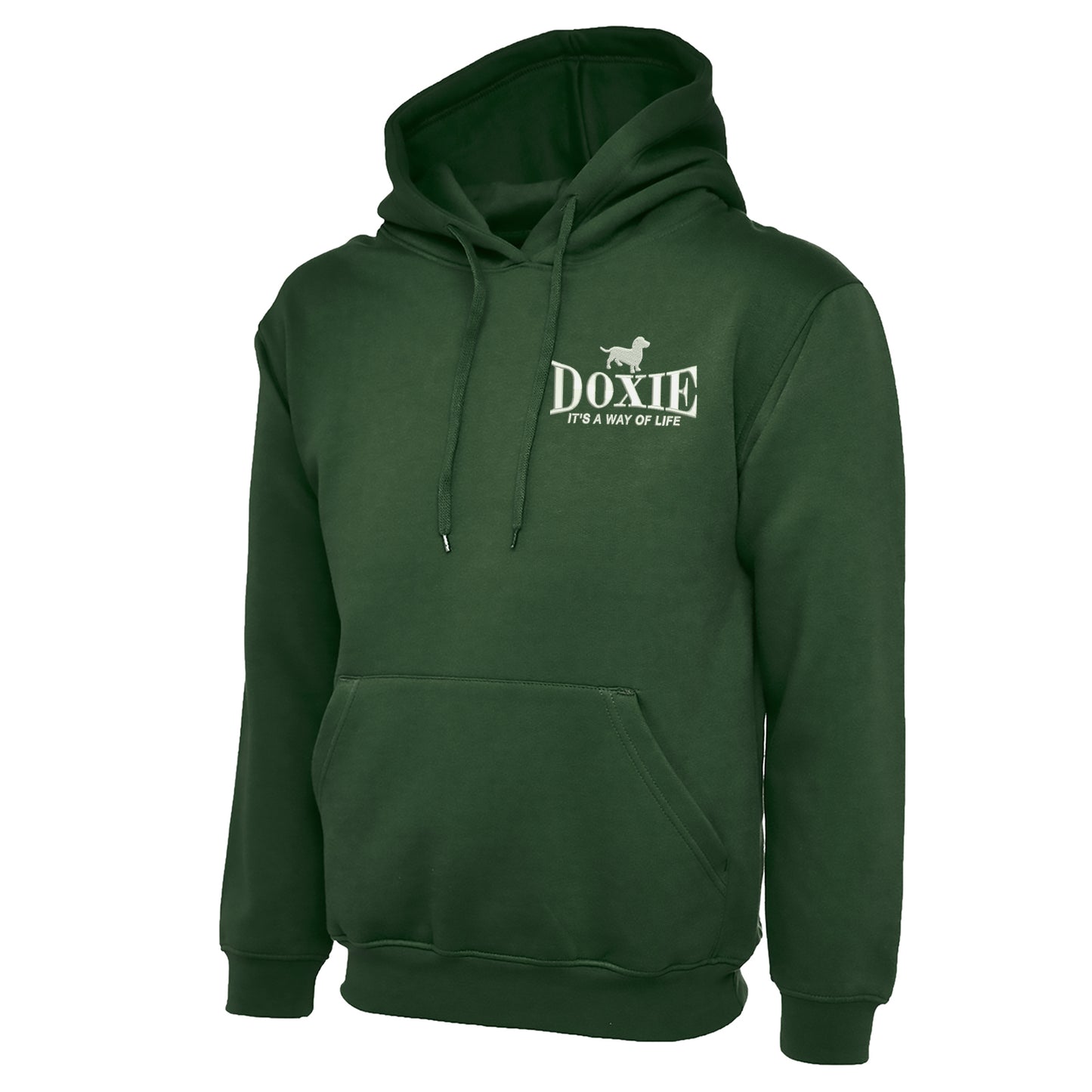 Doxie It's a Way of Life Embroidered Hoodie