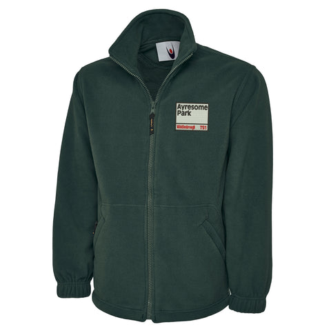 Ayresome Park TS1 Embroidered Premium Fleece Jacket