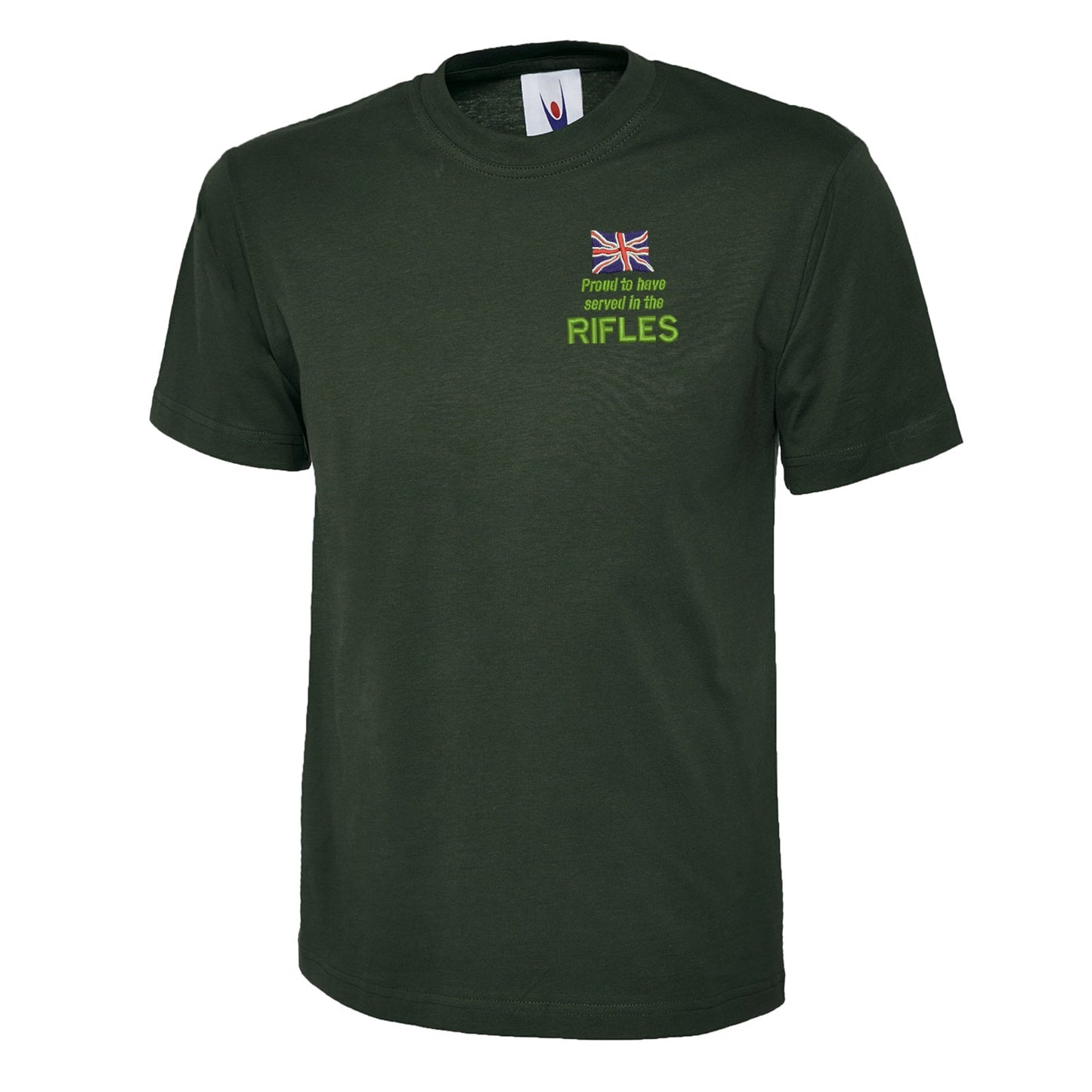 Proud to Have Served in The Rifles Embroidered Children's T-Shirt