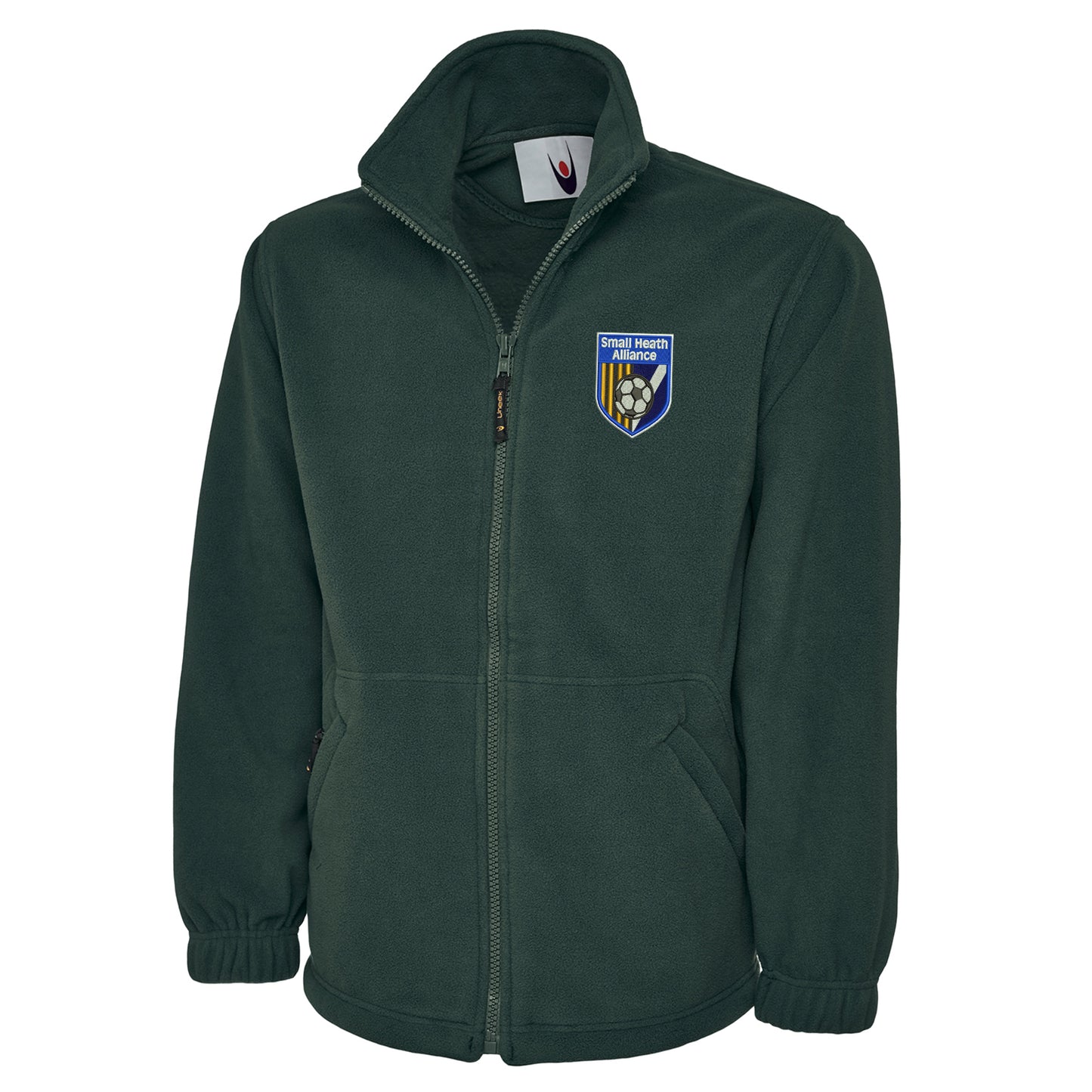 Retro Small Heath Alliance Embroidered Premium Fleece Jacket