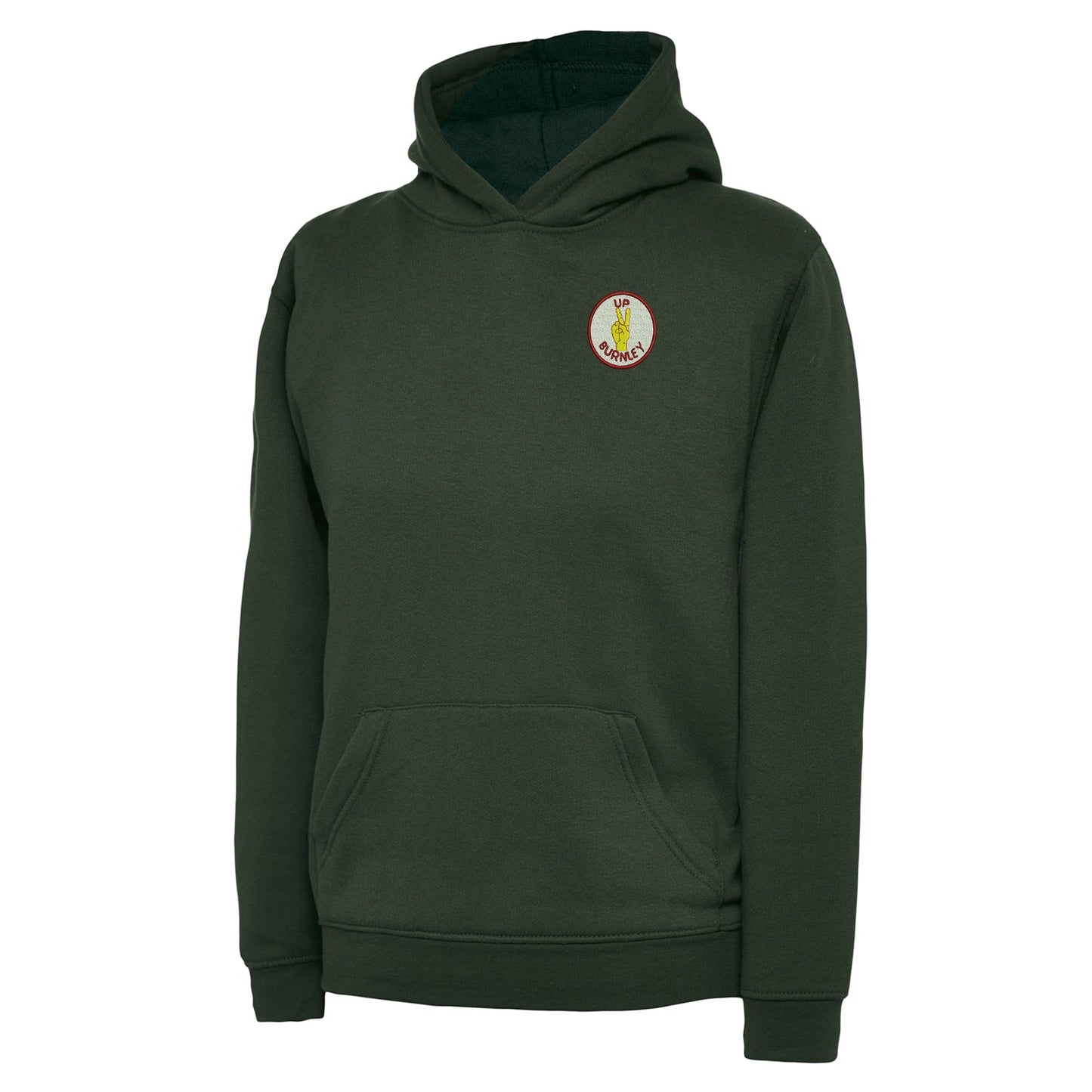 Retro Up Burnley 1972 Embroidered Children's Hoodie