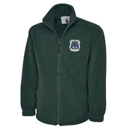 Retro Leeds 1950s Embroidered Premium Fleece Jacket