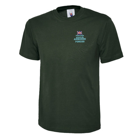 Proud to Have Served in The Airborne Forces Embroidered Children's T-Shirt