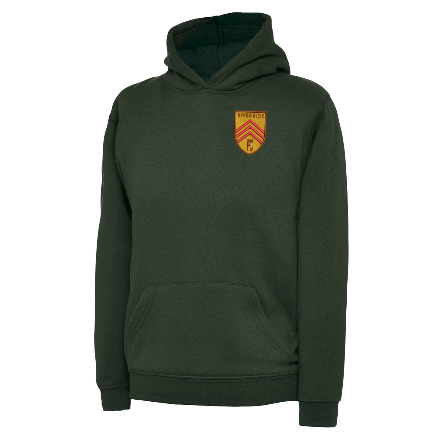 Retro Riverside FC Embroidered Children's Hoodie