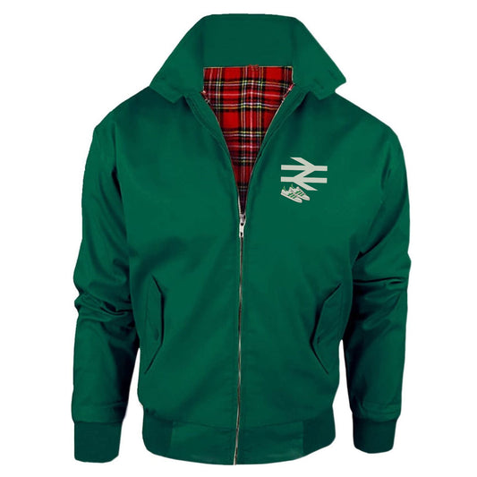 Celtic Fans Embroidered Classic Harrington Jacket