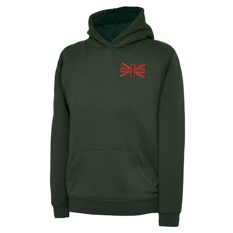 Bournemouth Union Jack Embroidered Children's Hoodie