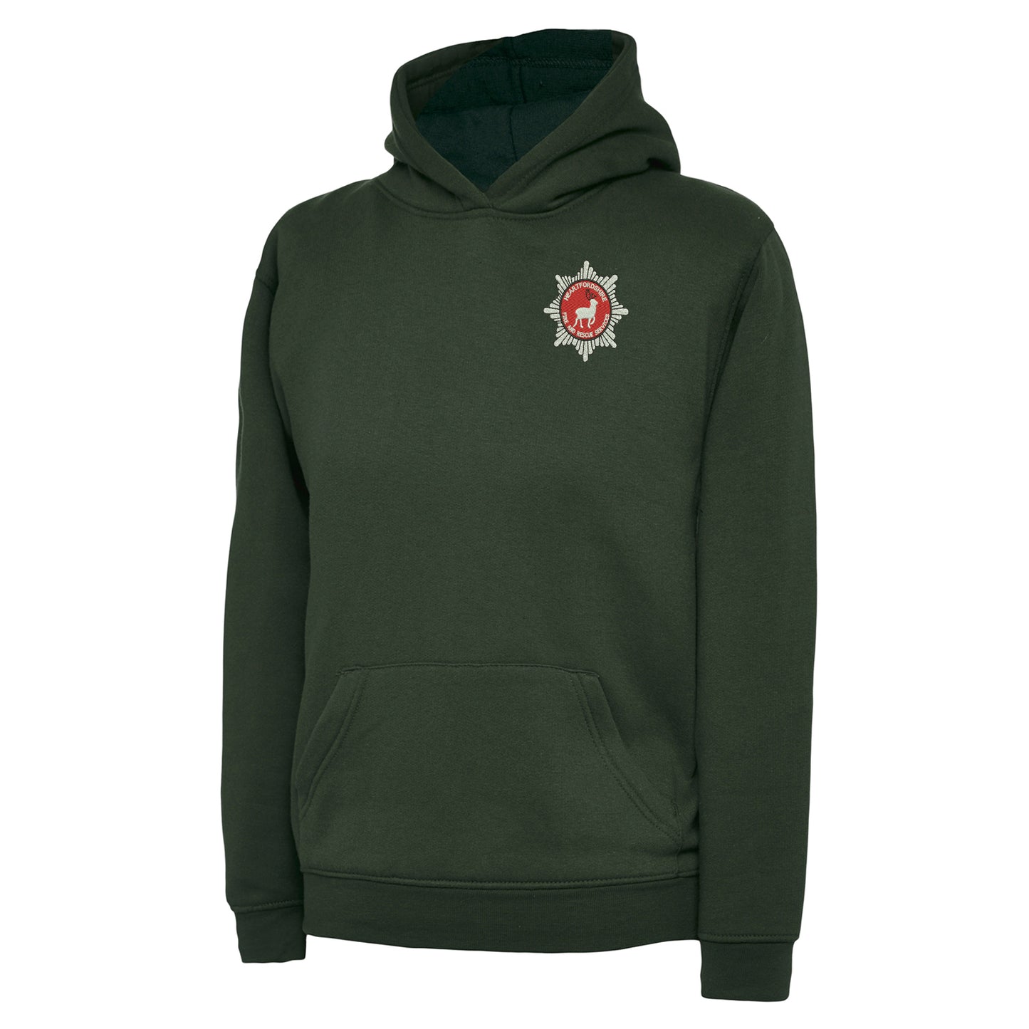 Hertfordshire Fire Service Embroidered Children's Hoodie