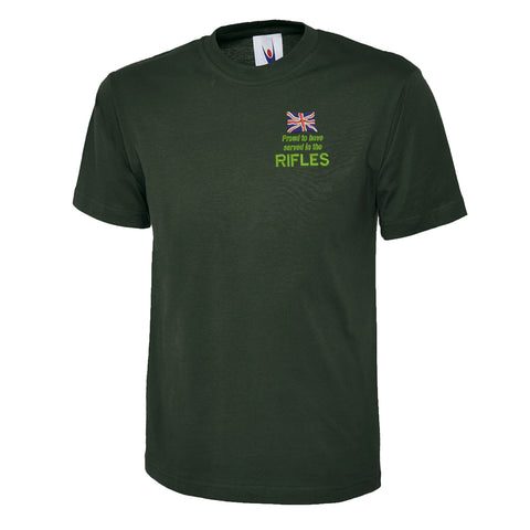 Childs Proud to Have Served in The Rifles Shirt