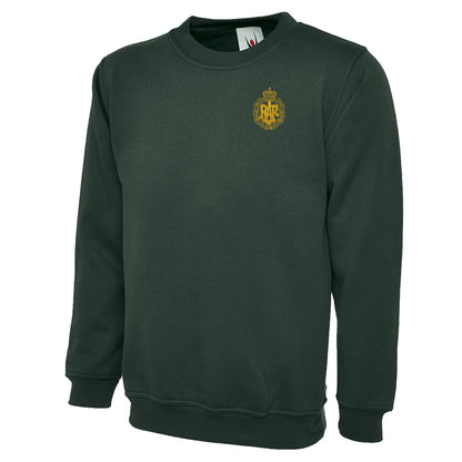 RAF Cap Badge  Embroidered Classic Sweatshirt