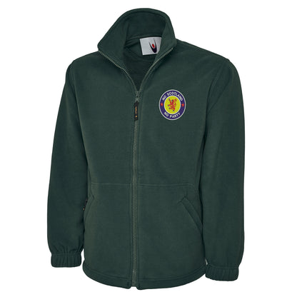 No Scotland No Party Embroidered Premium Fleece Jacket