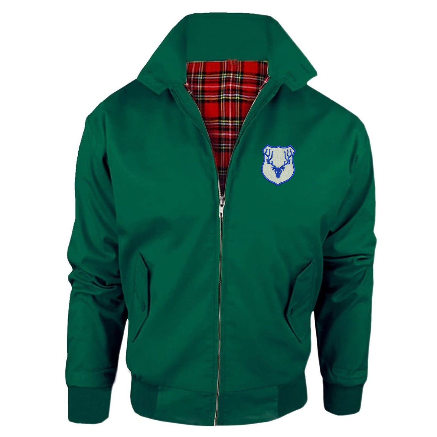 Retro Ross County Embroidered Classic Harrington Jacket