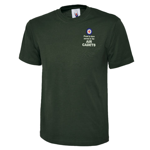 Proud to Have Served in The Air Cadets Embroidered Classic T-Shirt