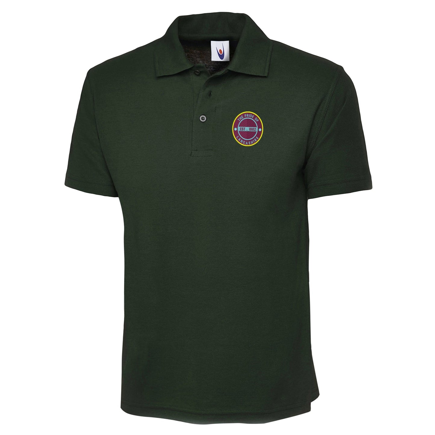 The Pride of Lancashire 1882 Embroidered Classic Polo Shirt