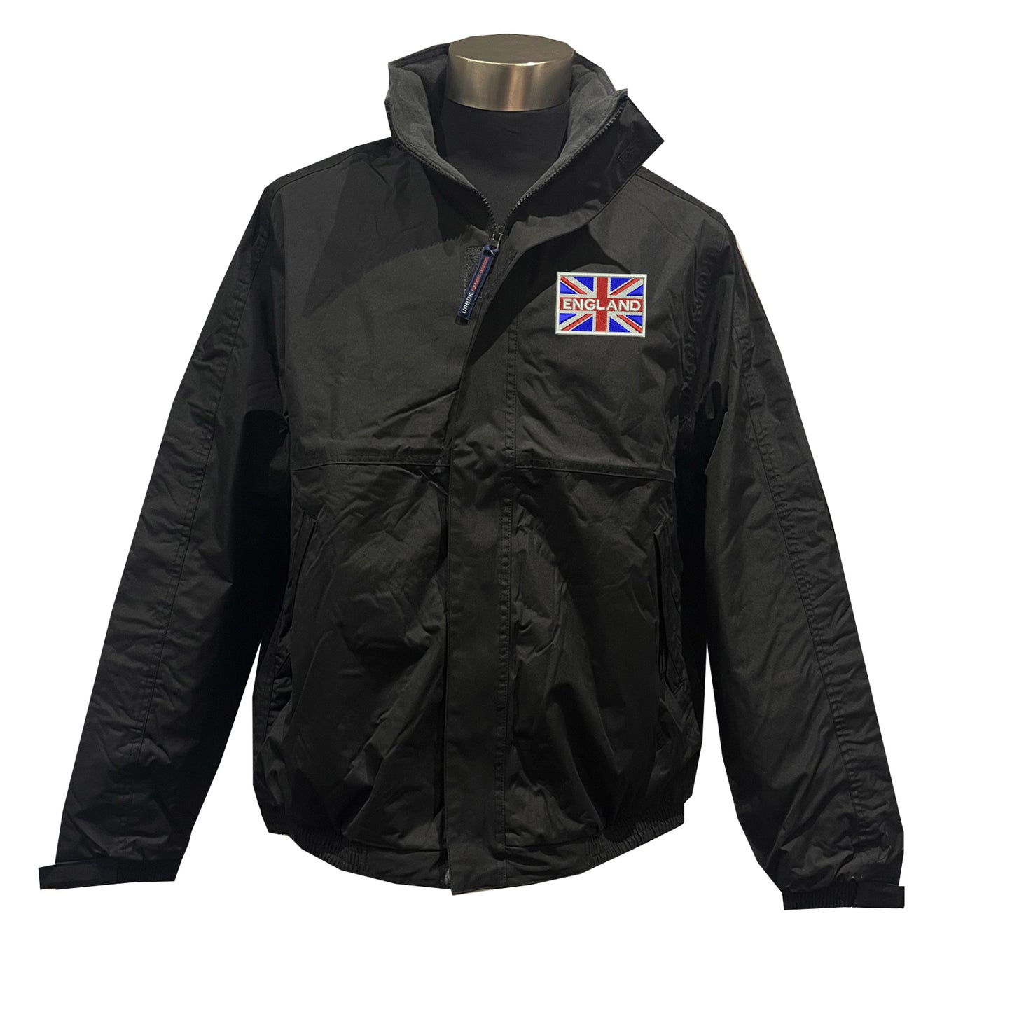 England Coloured Union Jack Embroidered Premium Outdoor Jacket