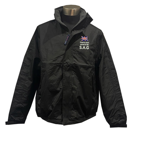 Proud to Have Served in The SAG Embroidered Premium Outdoor Jacket
