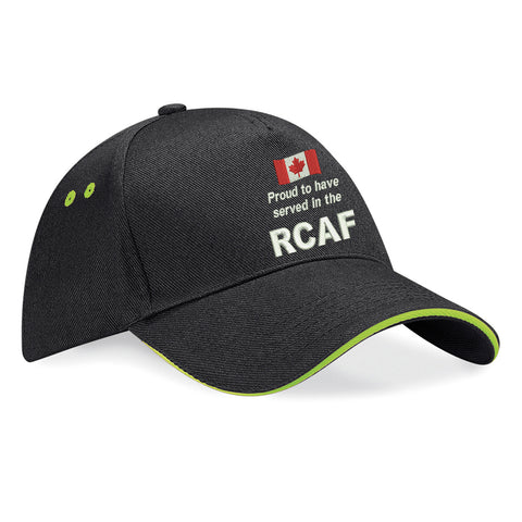 Proud to Have Served in The RCAF Baseball Cap