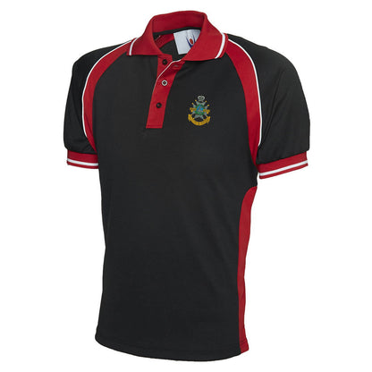 Sherwood Foresters Embroidered Polyester Sports Polo Shirt