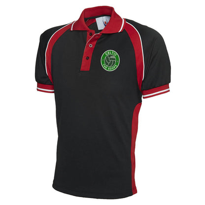 The Hoops Old School Ball Embroidered Sports Polo Shirt