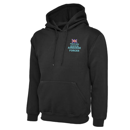 Proud to Have Served in The Airborne Forces Embroidered Classic Hoodie