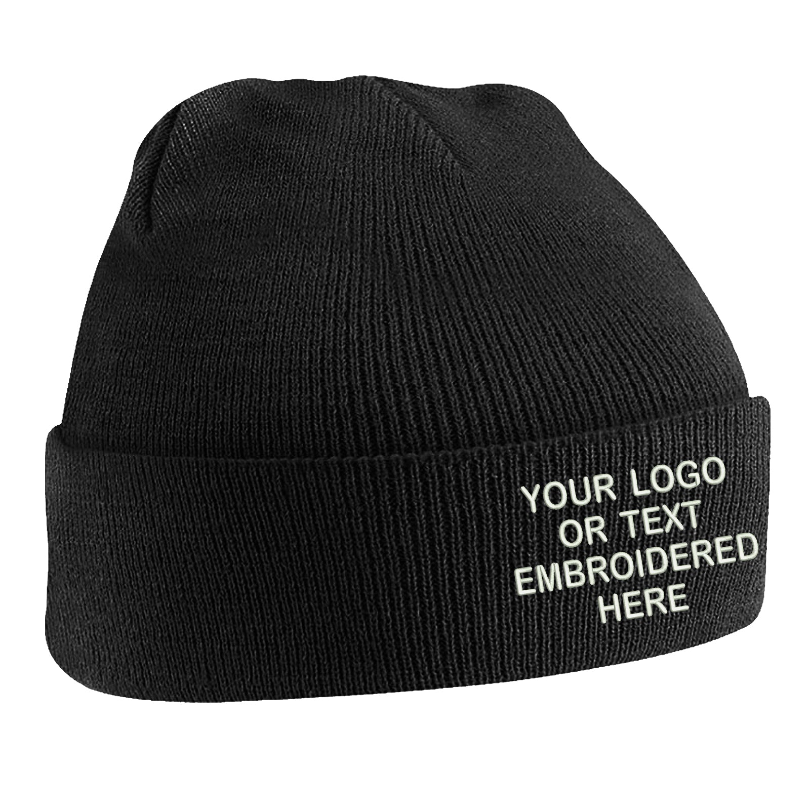 Custom Beanie Hat Embroidered with Your Logo or Text