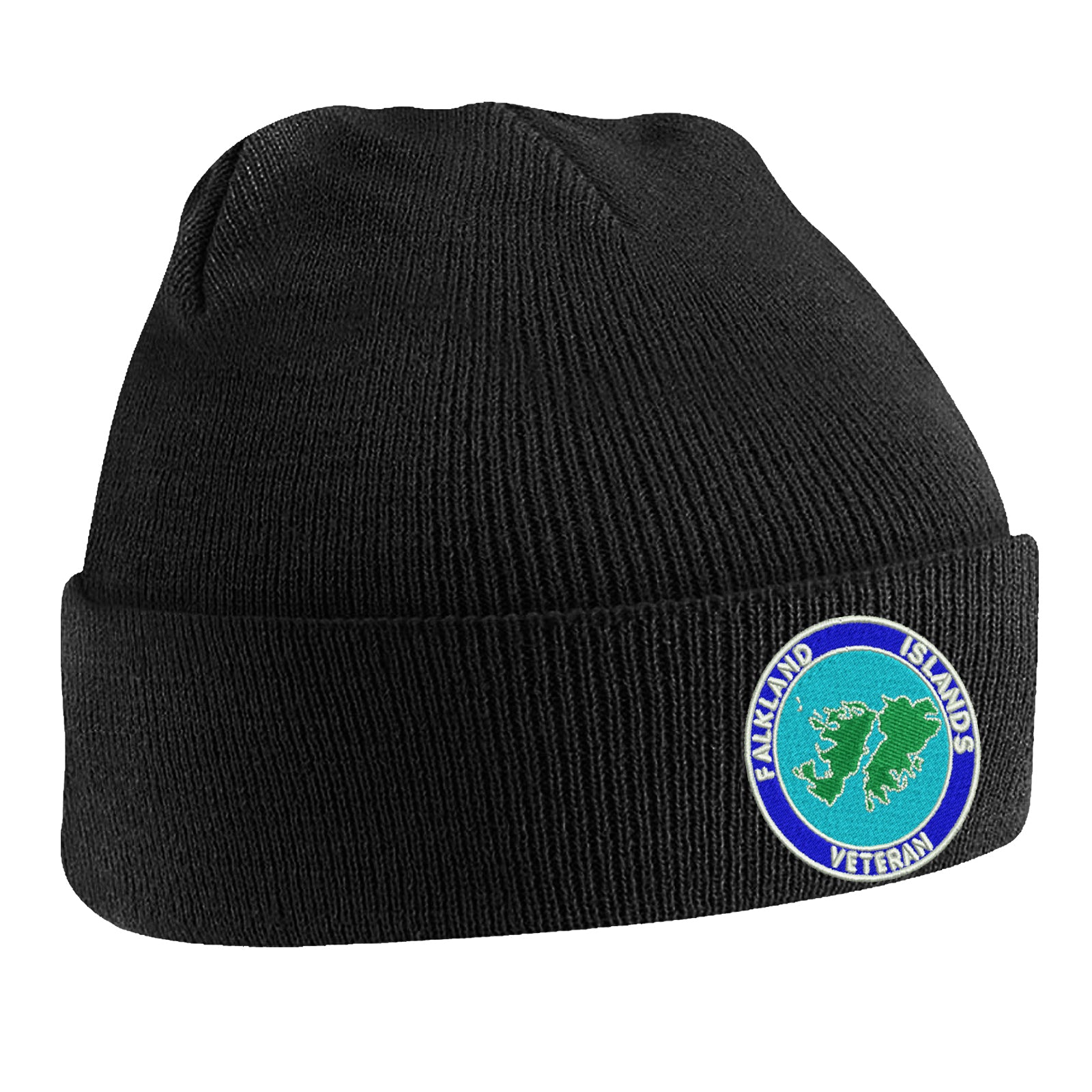 Falkland Islands Veteran Beanie Hat