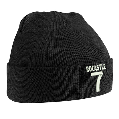 Rocastle 7 Embroidered Beanie Hat