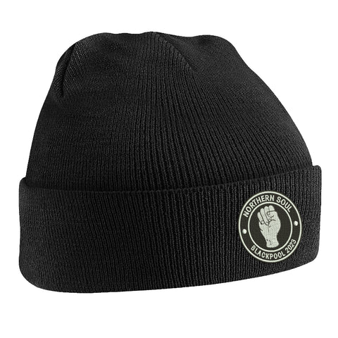 Blackpool Northern Soul 2023 Embroidered Beanie Hat