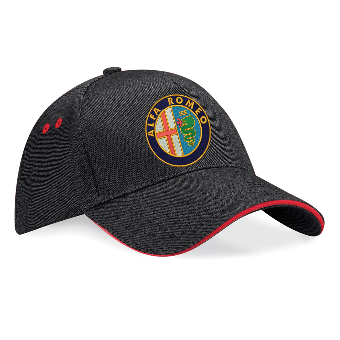 Alfa Romeo Logo Golden Cap