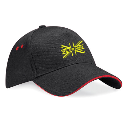 Yellow Army Union Jack Baseball Cap