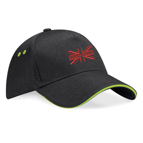 Bournemouth Union Jack Embroidered Baseball Cap