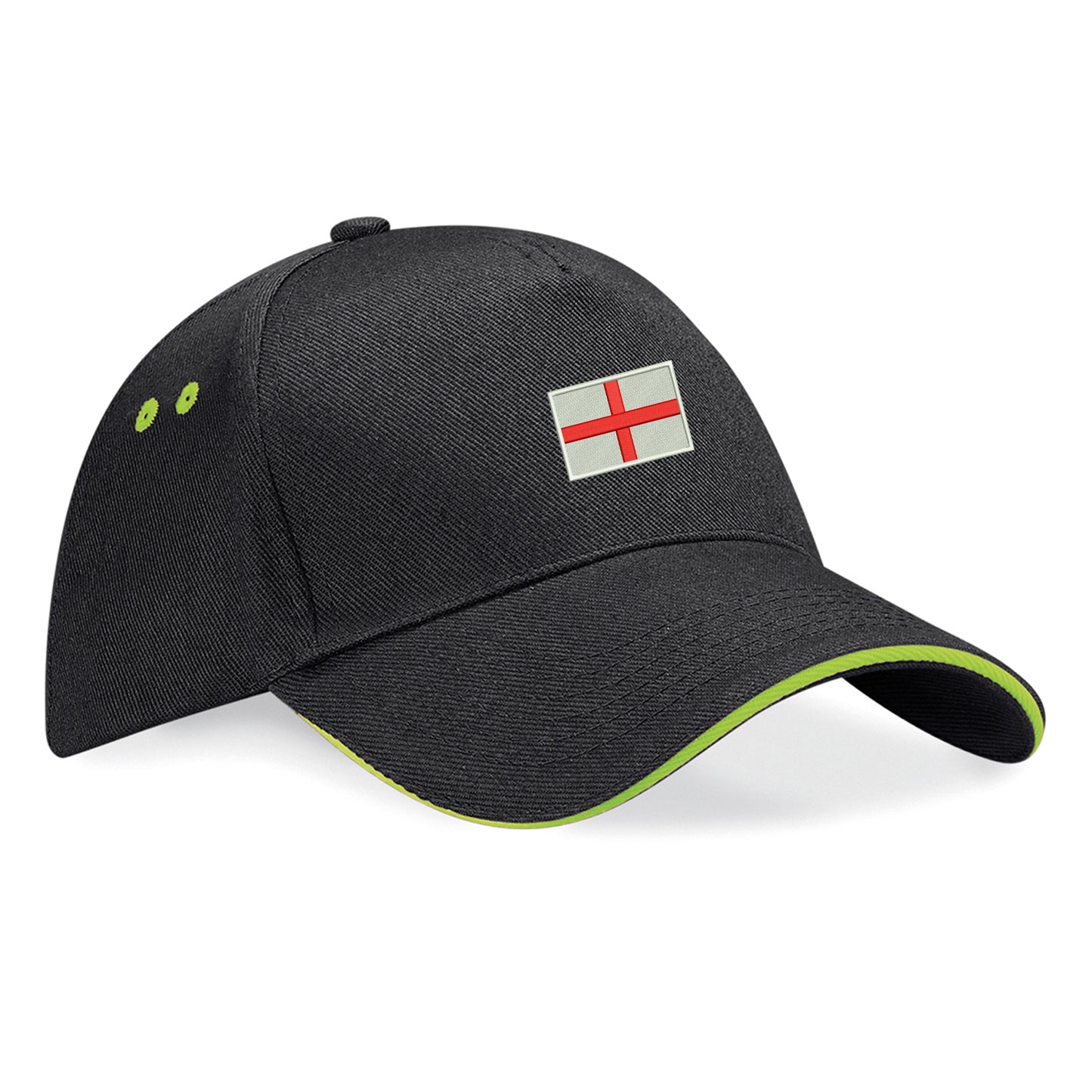 Flag of England Embroidered Baseball Cap