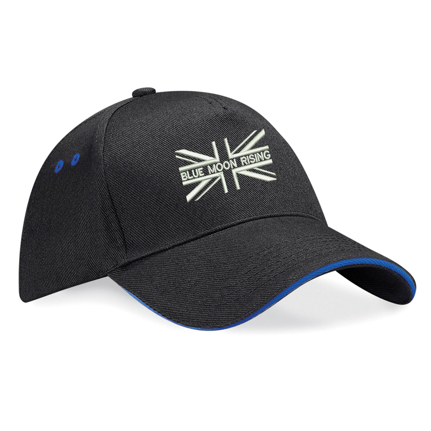 Blue Moon Rising Union Jack Baseball Cap