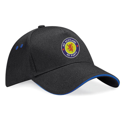 No Scotland No Party Embroidered Baseball Cap