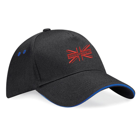 Bournemouth Union Jack Embroidered Baseball Cap