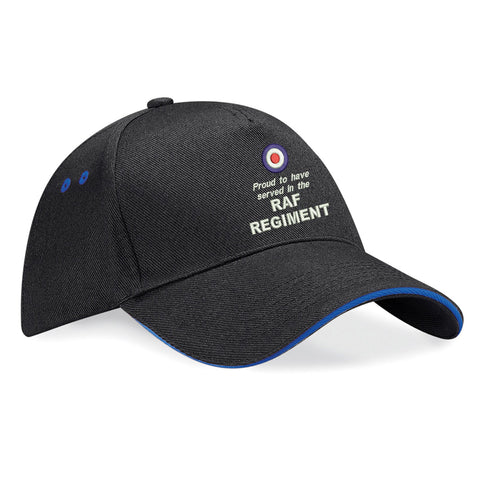 Proud to Have Served in The RAF Regiment Baseball Cap