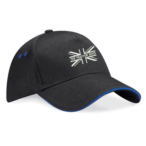 The Tractor Boys Union Jack Embroidered Baseball Cap