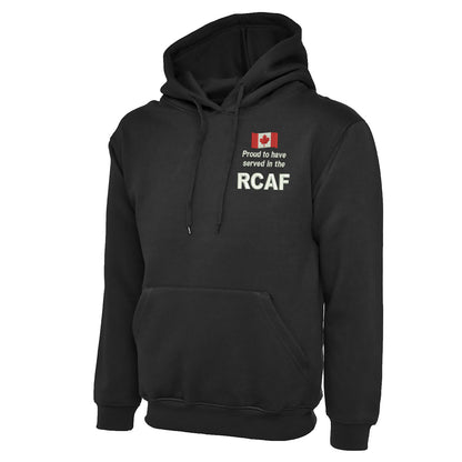 Proud to Have Served in The RCAF Embroidered Classic Hoodie