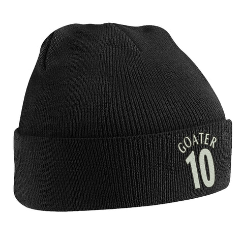 Goater 10 Embroidered Beanie Hat