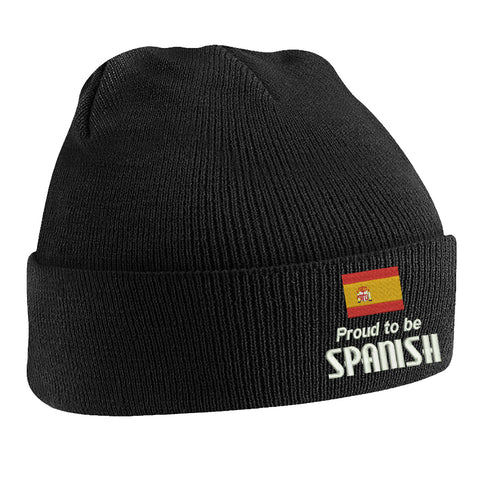 Proud to be Spanish Beanie Hat