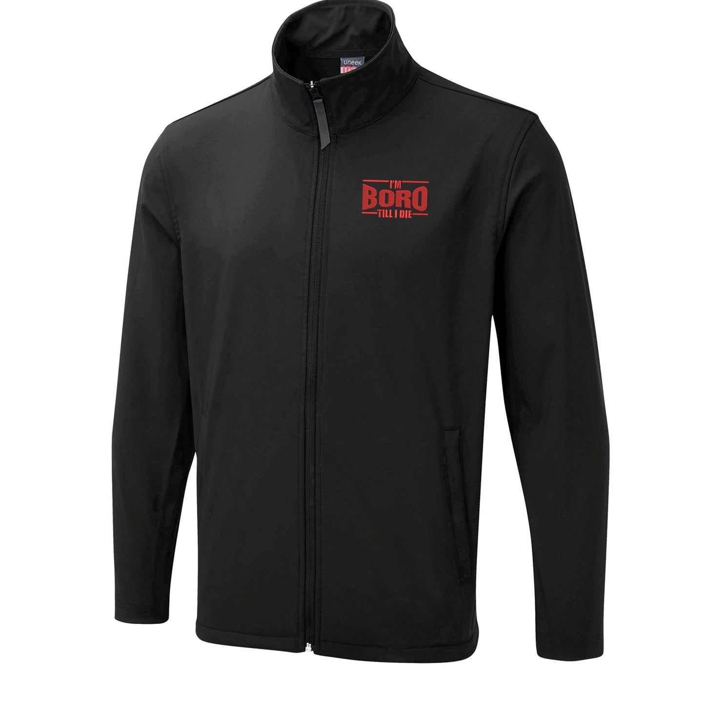 I'm Boro Till I Die Embroidered Lightweight Soft Shell Jacket