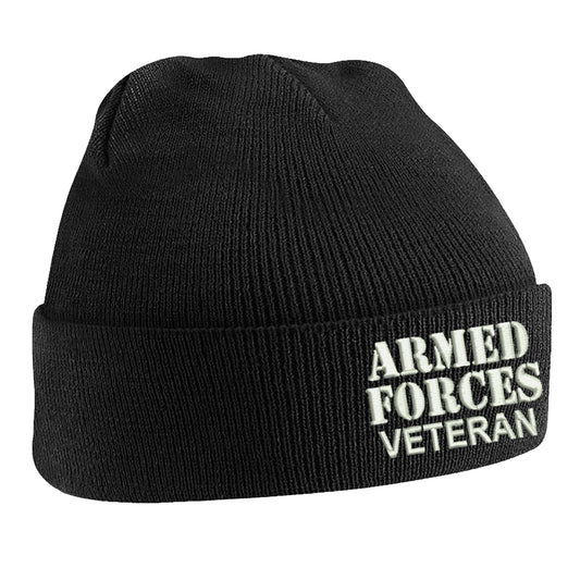 Armed Forces Veteran Beanie Hat