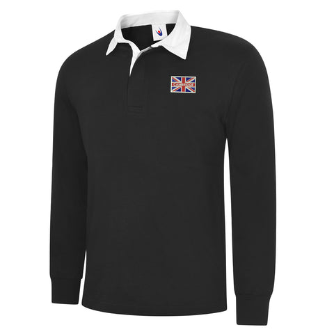 Cambridge Coloured Union Jack Classic Rugby Shirt