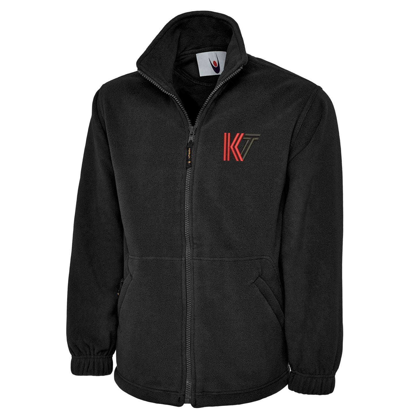 Retro Kettering Town Embroidered Premium Fleece Jacket