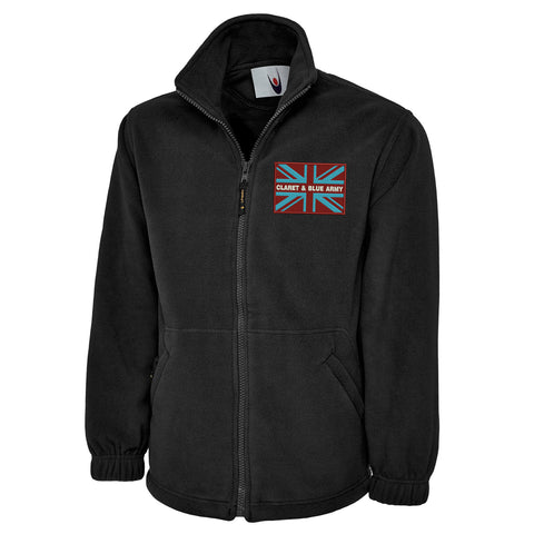 Claret & Blue Army Coloured Union Jack Jacket