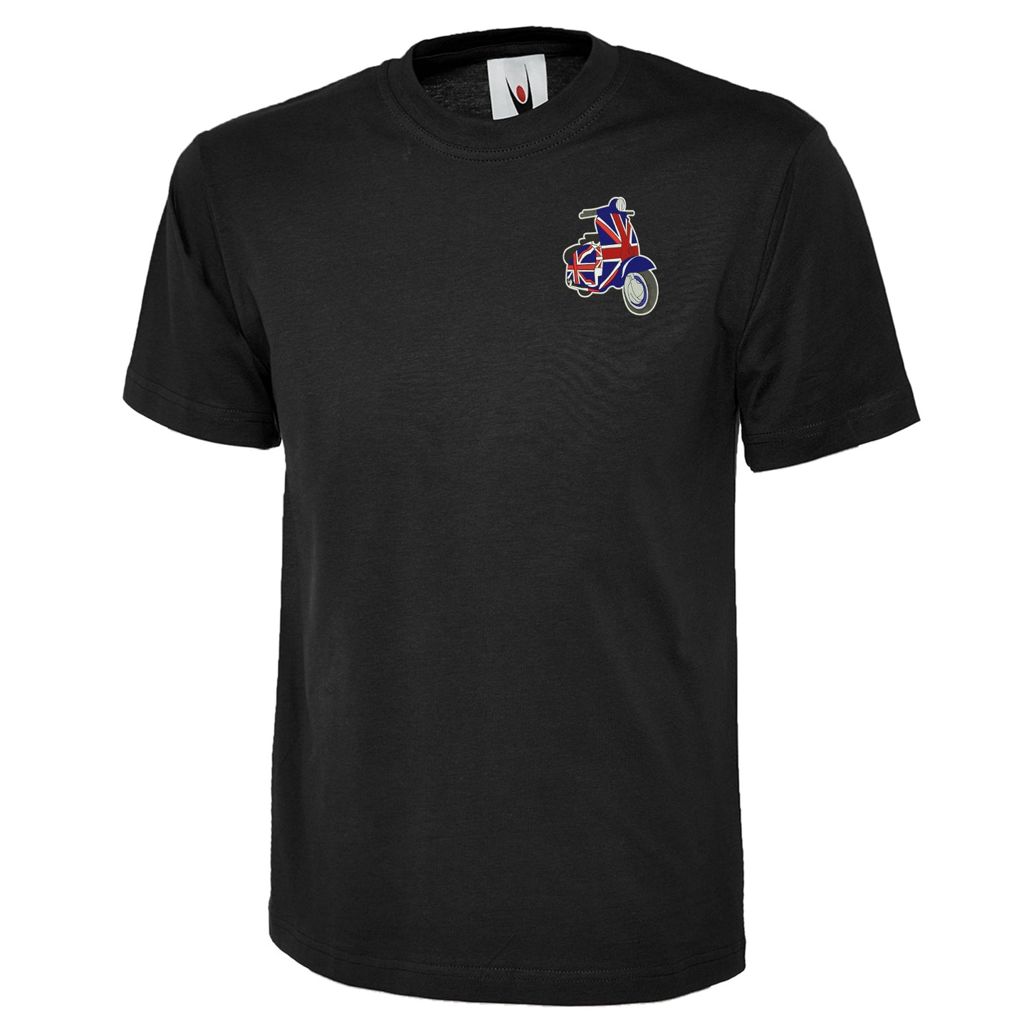 MOD Union Jack Scooter Embroidered Classic T-Shirt