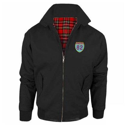 Retro Rotterdam 82 Embroidered Classic Harrington Jacket