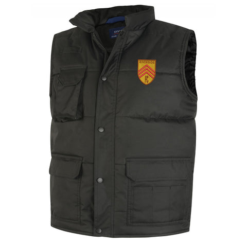 Retro Riverside FC Embroidered Super Pro Body Warmer