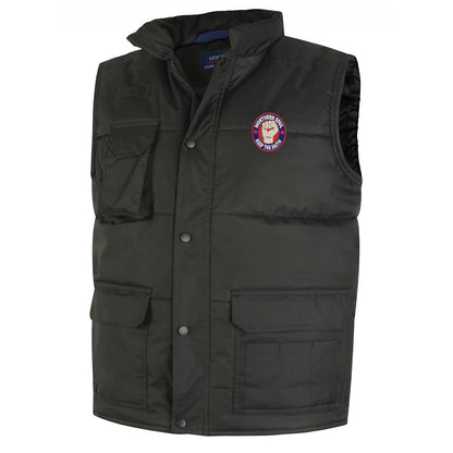 Northern Soul Keep The Faith Embroidered Super Pro Body Warmer