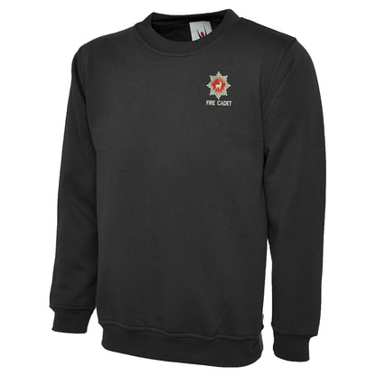 Hertfordshire Fire Service Fire Cadet Embroidered Classic Sweatshirt